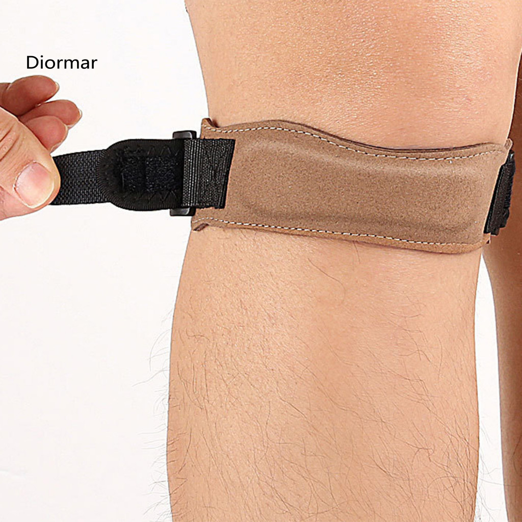Sports Patella Strap Exercise Knee Support Adjustable Breathable Brace for Men Women – for Tendon Pain Relief Running