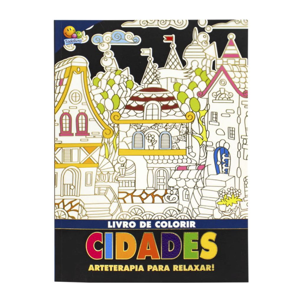 Arteterapia Para Relaxar! Cidades - Dreamland Publications