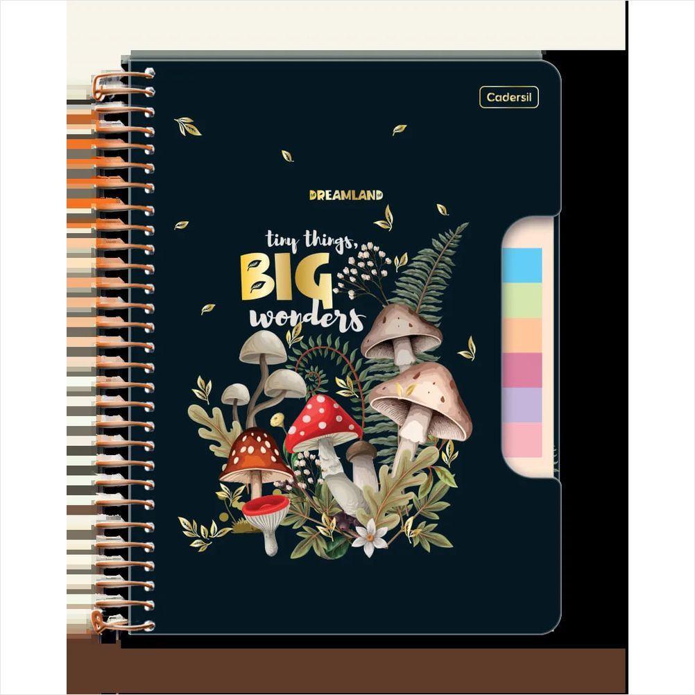 Caderno Cadersil college 1M dreamland criativo 80 folhas