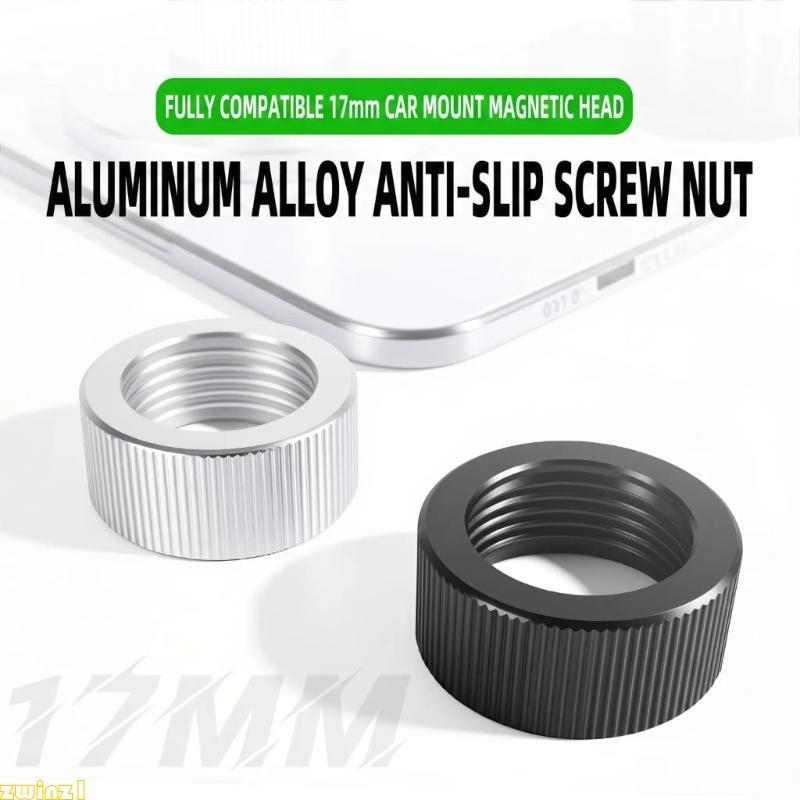 zwinz1 Porca Metal Alumínio Forte Adequada Para Montagens Telefone Conjunto 17 Mm Carro