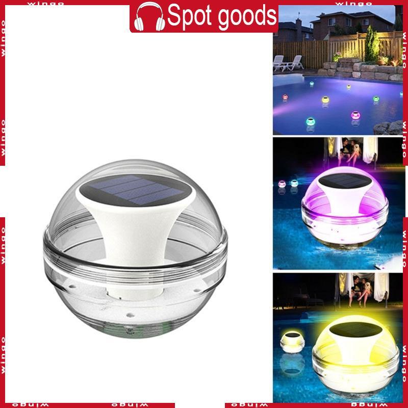 WIN Solar Garden Lighting À Prova D Colorful LED Luz Flutuante Para Piscina