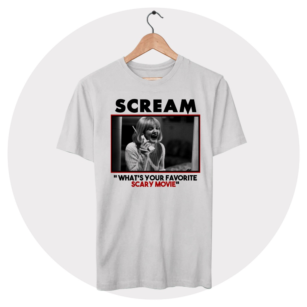 Camiseta Personalizada Casey Becker Filme Pânico (Scream)