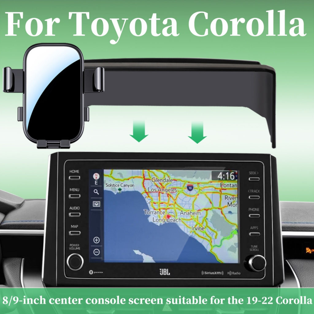 Suporte De Telefone Para 2019 – 2022 LHD Toyota Corolla , Compatível Com display Central De 8 Polegadas (Acessório De Na