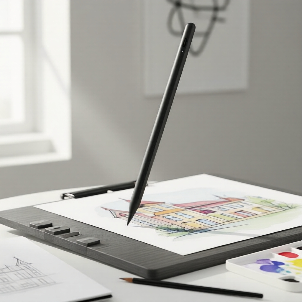 Caneta de rejeição de palma e display de energia para iPad 2022-2018, Pro 11/12.9 e Air3, Apple Pencil 1/2
