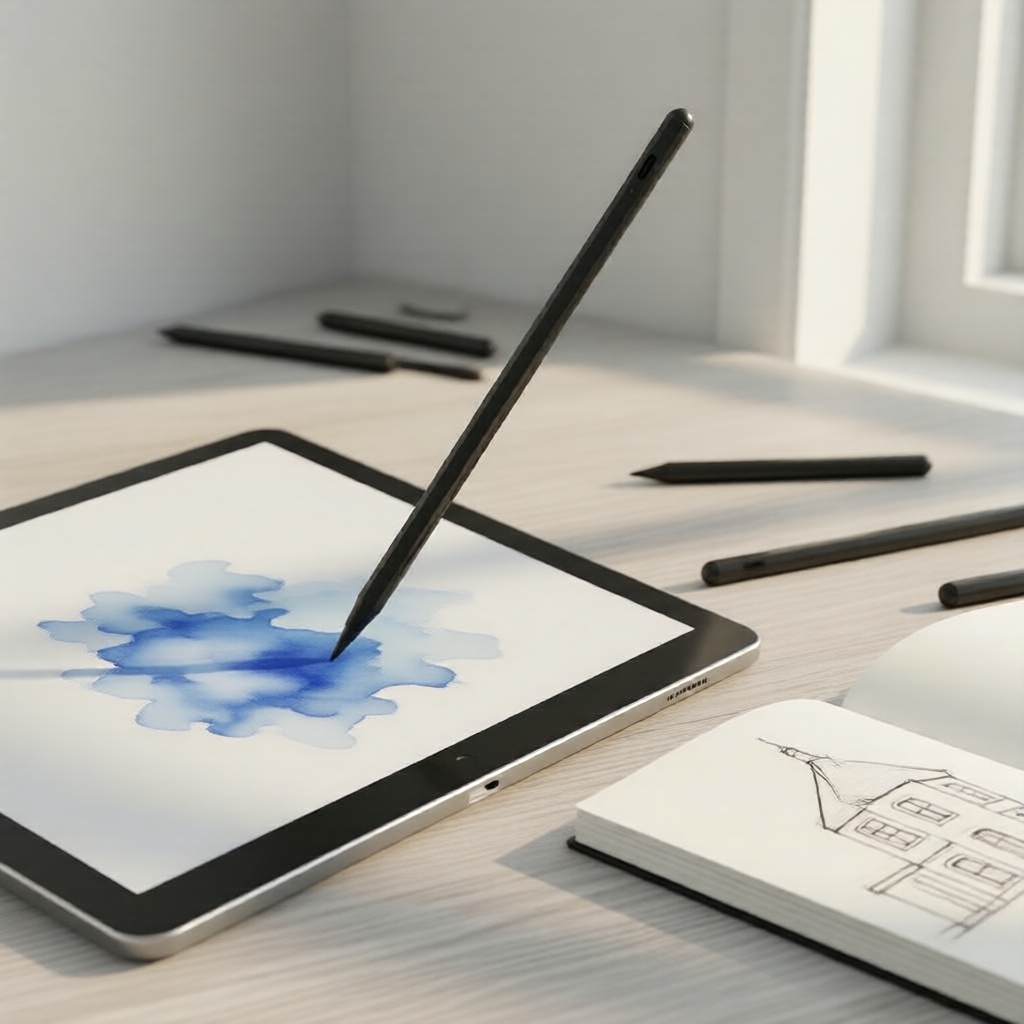 Rejeição de palma para iPad com display de energia para Apple Pencil 1/2, Pro 11 12.9, Air3, 2018-2022