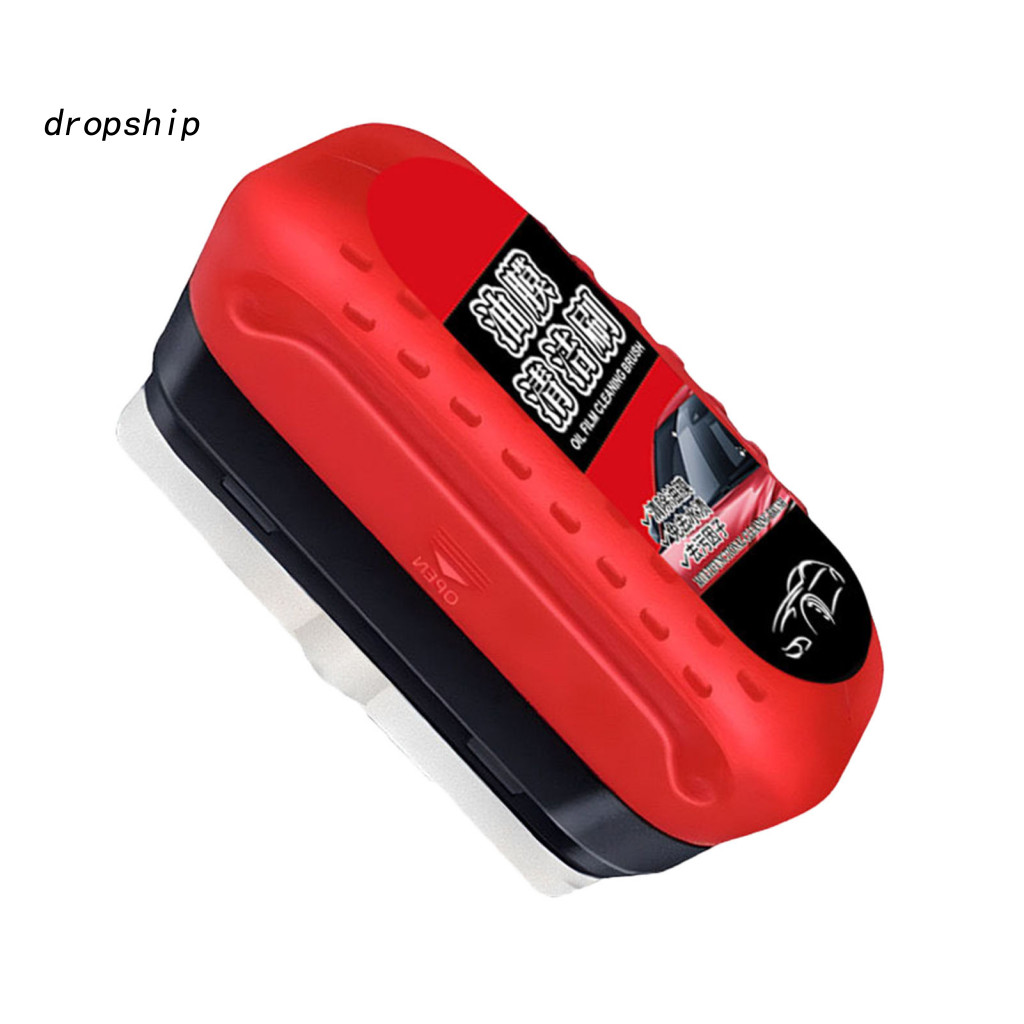 Glass Board Windshield Oil Film Cleaner Car Front Remover – Easy Portable Anti-fog Brush for Automobile and for Drivin