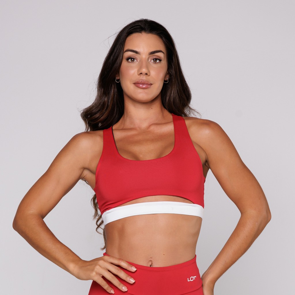 Top Poliamida Premium Curvatura na Base Feminino Lot Fitness
