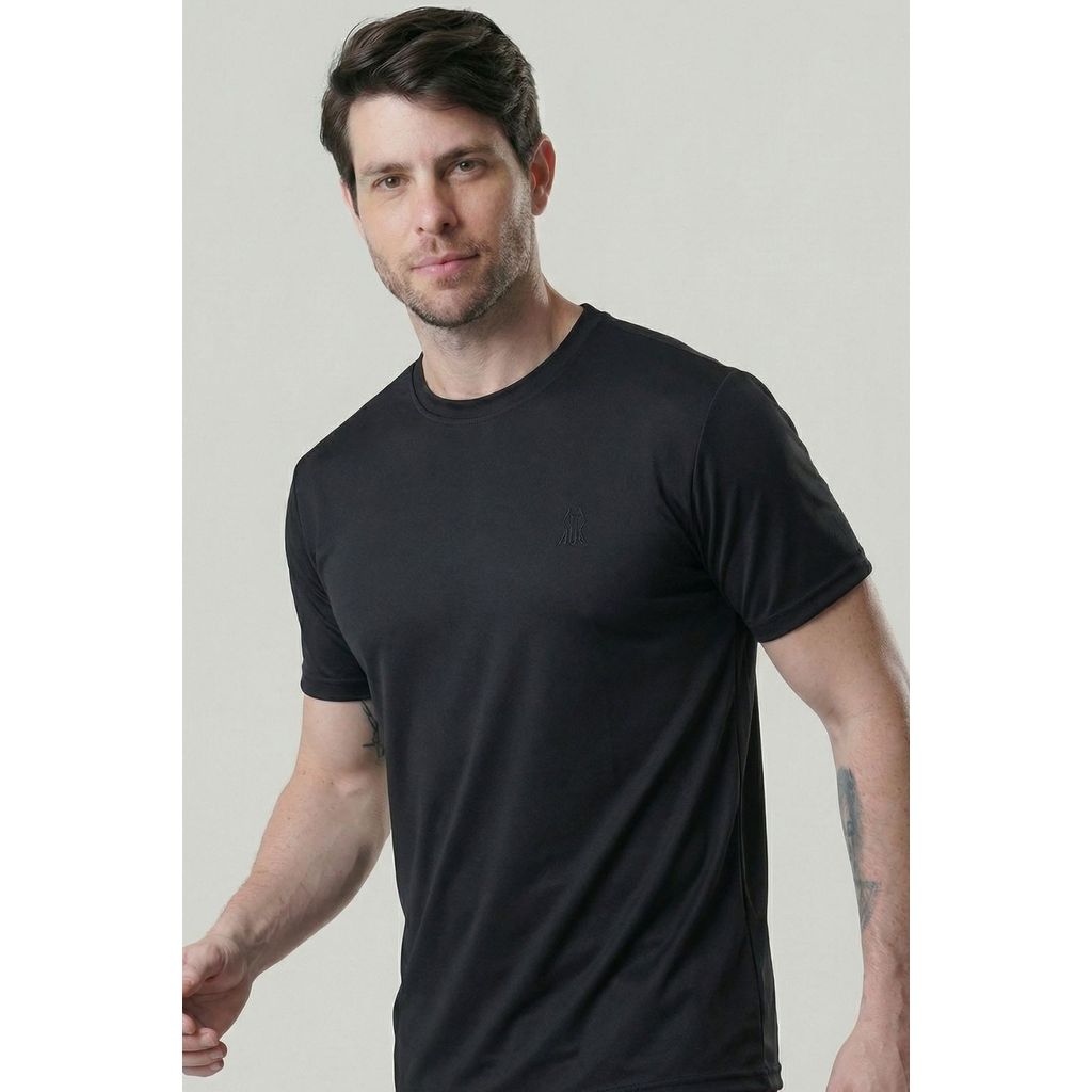 Camiseta Confort Premium Esportiva Polo Wear Preto