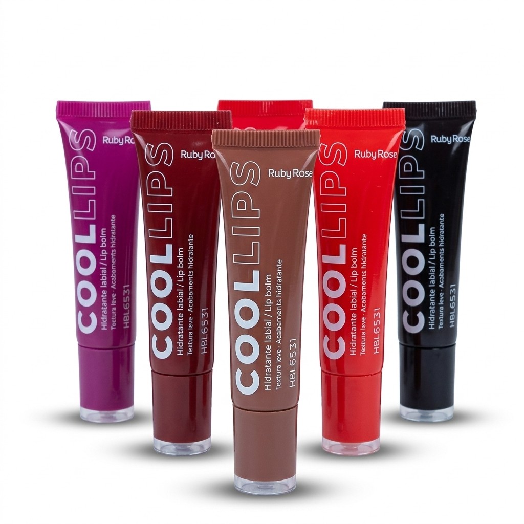 Lip Balm Cool Lips Ruby Rose Hidratante Labial Com Cor HBL6531