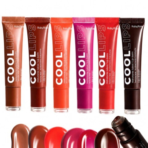 Lip Balm Cool Lips Gloss Labial- Ruby Rose