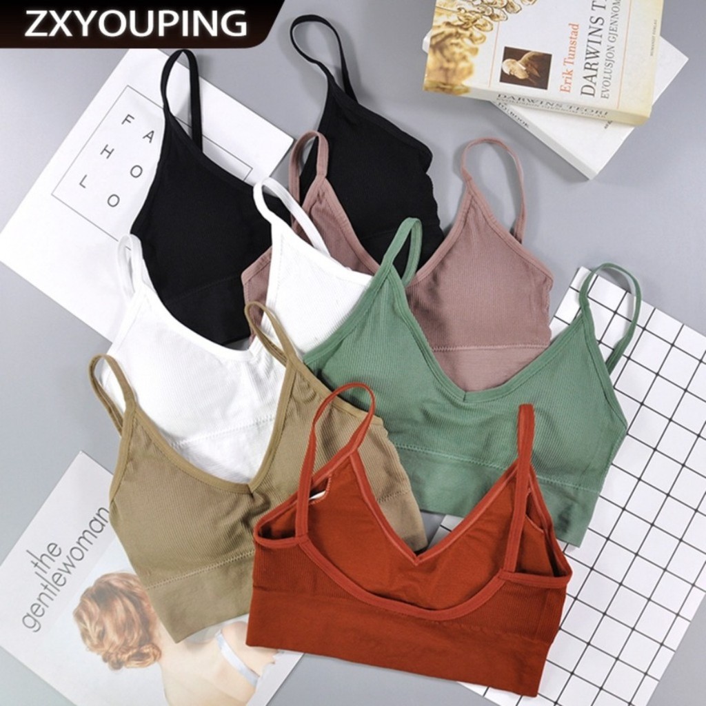 ZXYOUPING 1/4 Pcs Yoga Sutiã Top Tamanho Livre Cueca Ajustável Envolto Brallete