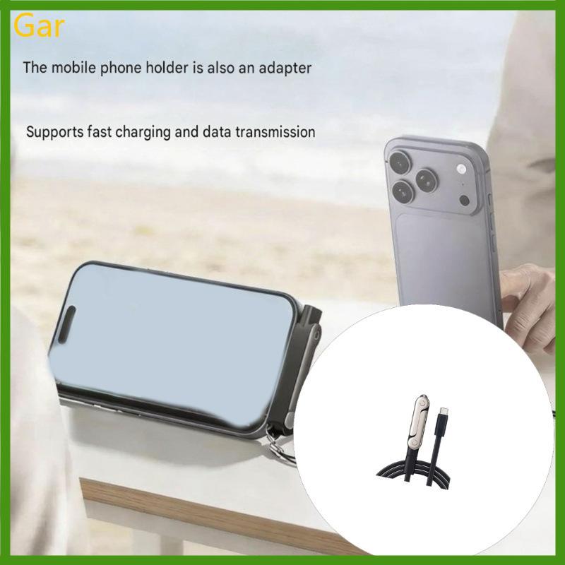 Gar Flat Charging Type C Suporte Para Ângulo Visão Do Balcão Cozinha