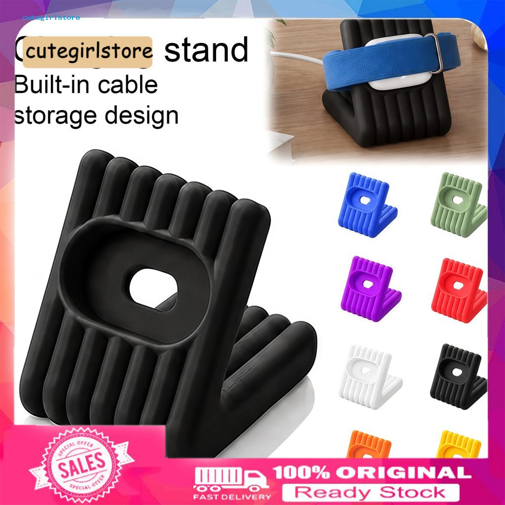 Desktop Charger Accessory Anti-slip Charging Stand 3d Printed Vertical Dock for Fitbit Air with Cable Management Smartwa