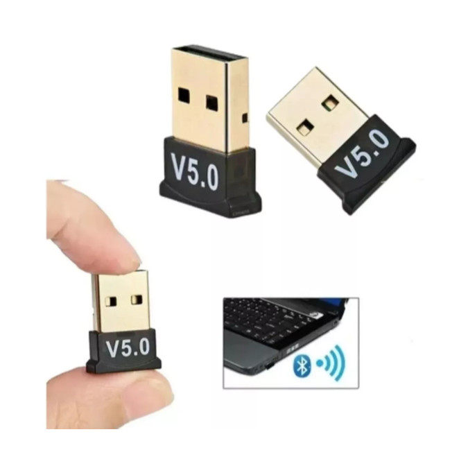 Mini Receptor USB Bluetooth 5.0 Transmissor Sem Fio Gamer