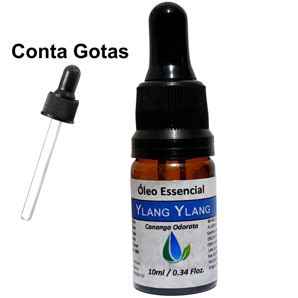 Óleo Essencial de Ylang Ylang 100% Puro 10ml