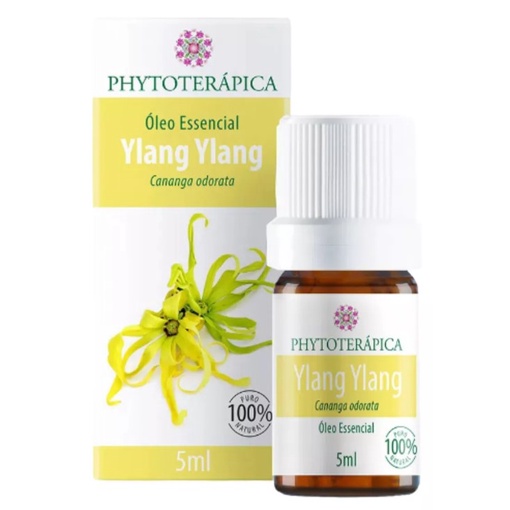 Óleo Essencial de Ylang Ylang 100% Puro 5ml - Phytoterápica