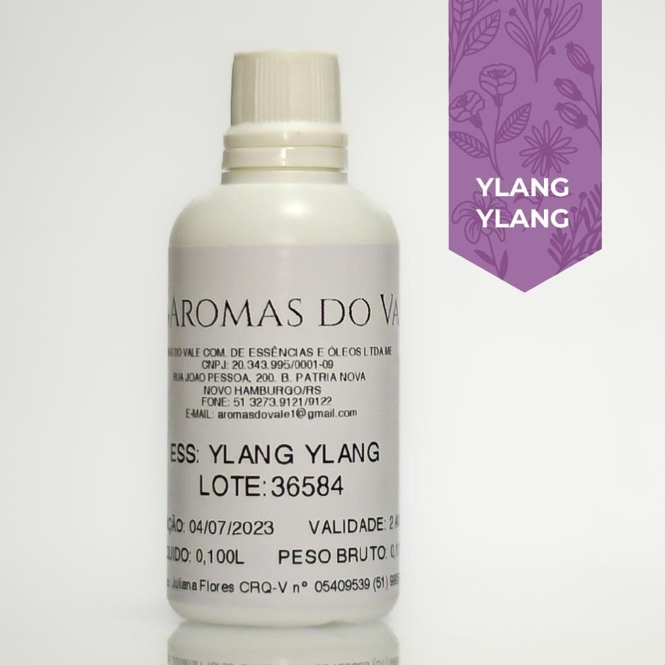 Essência Ylang-ylang Lipossolúvel 100 mL para Aromatizador Velas Sabonetes e Cosméticos