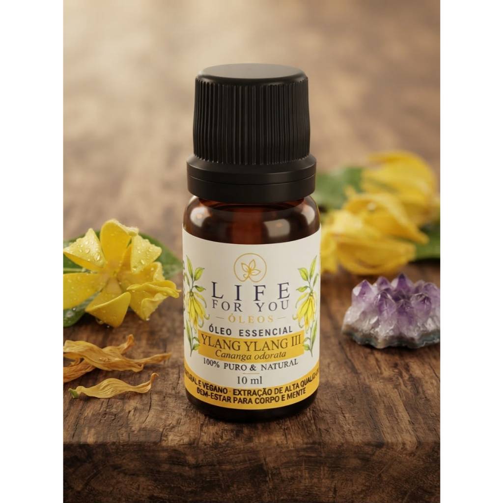 ÓLE ESSENCIAL DE YLANH YLANG III 100% PURO 10 ML