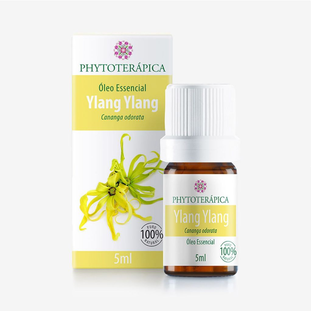 Óleo Essencial Ylang Ylang Phytoterápica 10ml 100% Puro - Afrodisíaco, Libido, Ansiedade e Perfume Natural
