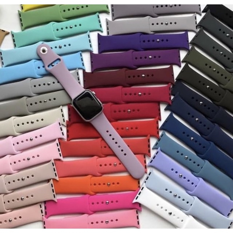 Pulseira AppleWatch para relogio Srmatwatch Lisa Emborrachada