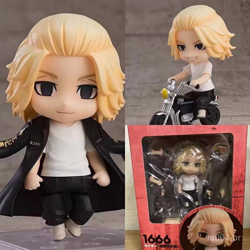 Tokyo Avengers Nendoroid 1666 Mikey Manjiro Sano Boneco de Brinquedo 8Q0Q