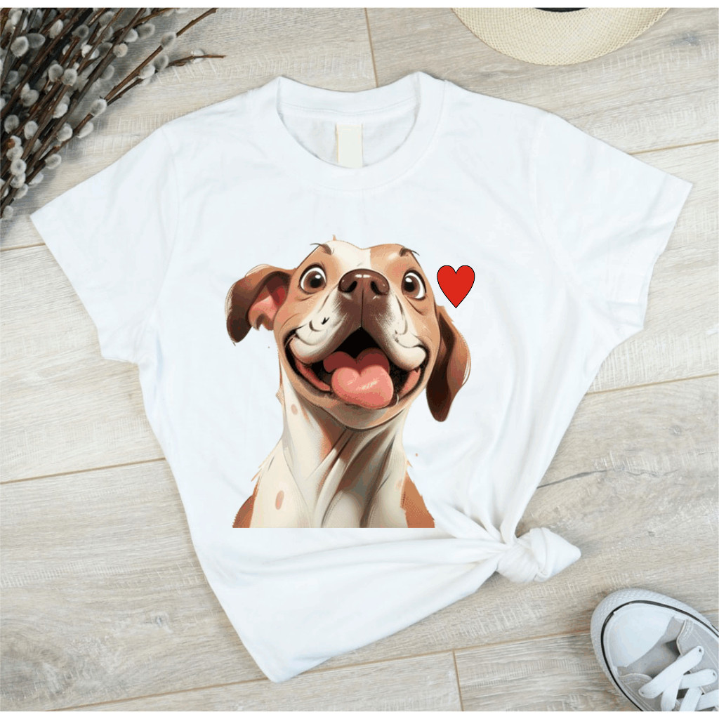 Camiseta 100% Algodão Premium Memória Pet Cachorro Pit bull T-shrit 301. t-shirt Unissex Envio Rapido