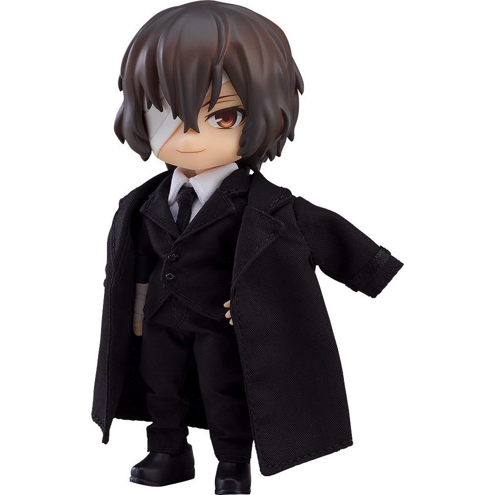 Boneca Nendoroid Bungou Cães Vadios Osamu Dazai Black Era Ver .