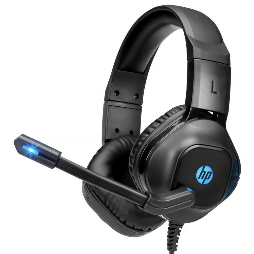 FONE HEADSET GAMER HP USB + 3.5MM PRETO DHE-8002 - 9NG13AA