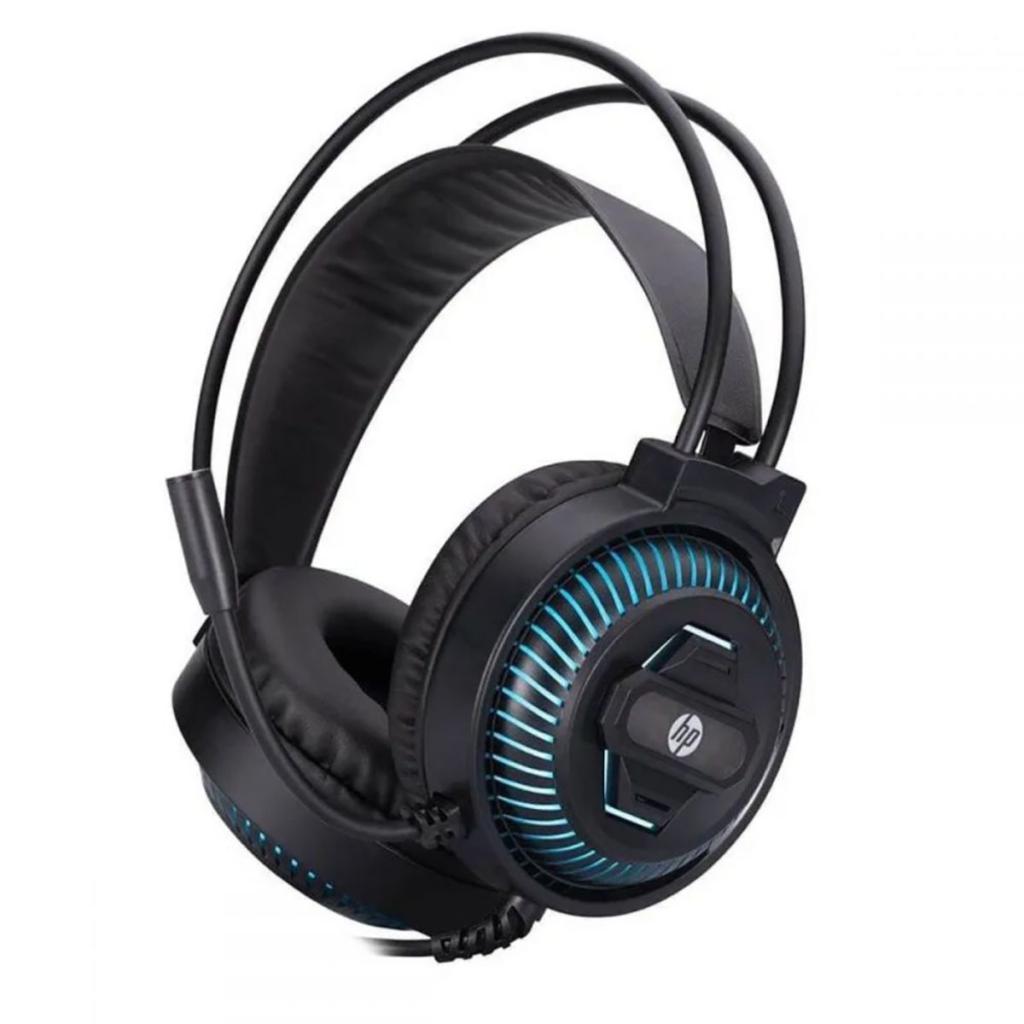 FONE HEADSET GAMER HP USB + 3.5MM PRETO DHE-8001 - 9NG12AA