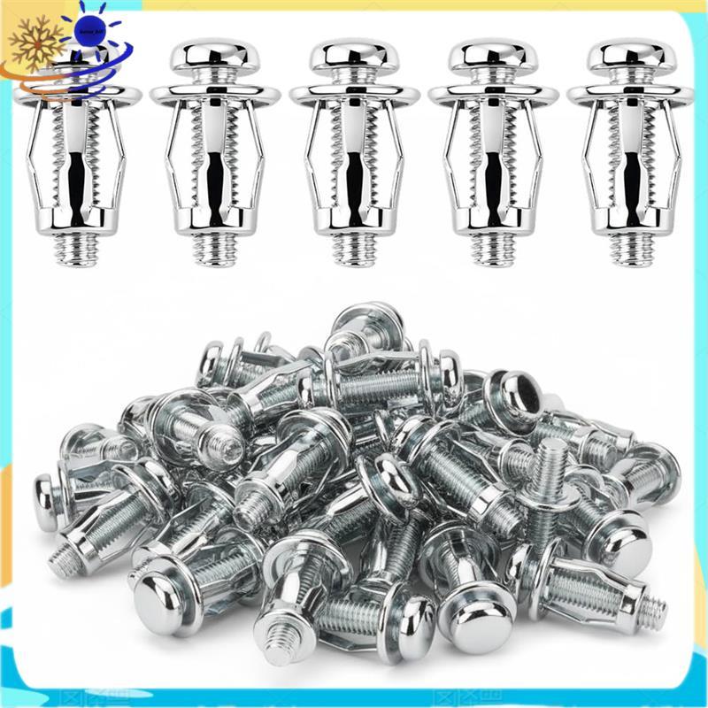 [Le's Shop] Jack Car Screw Metal Para Placas De Instalação , Linha De Pele De Ferro De Parede Oca ,-20 ,-25 , M5 M6 Porc