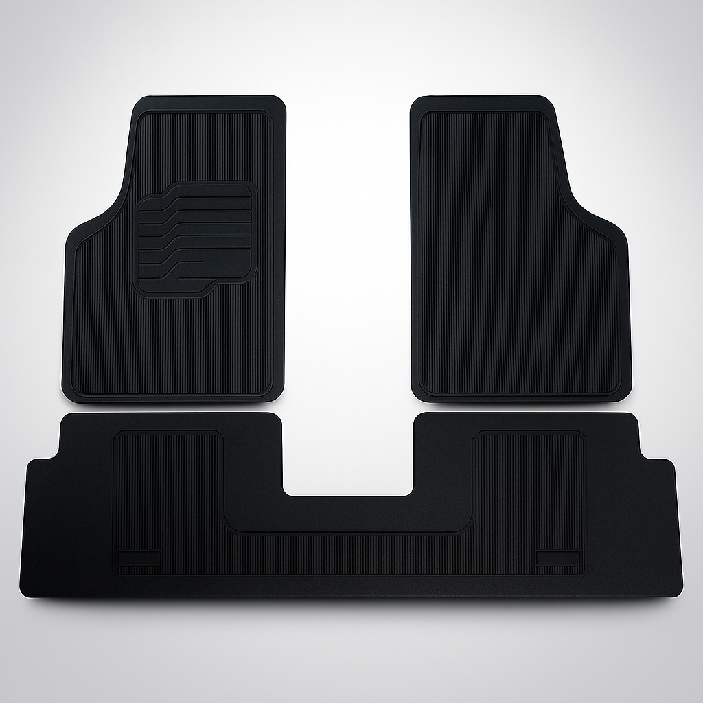 Tapete Para Fiat Pulse 22 2023 2024 2025 2026 Borracha Bordado 3P Linha Premium Exclusivo