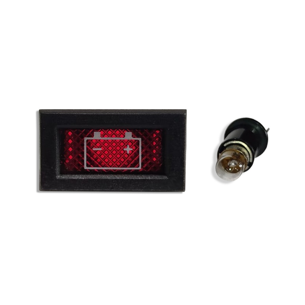 Lâmpada Indicador Bateria Trator Massey 250x/265/275/283/290/292/297/299/610/620/630/640/650/660