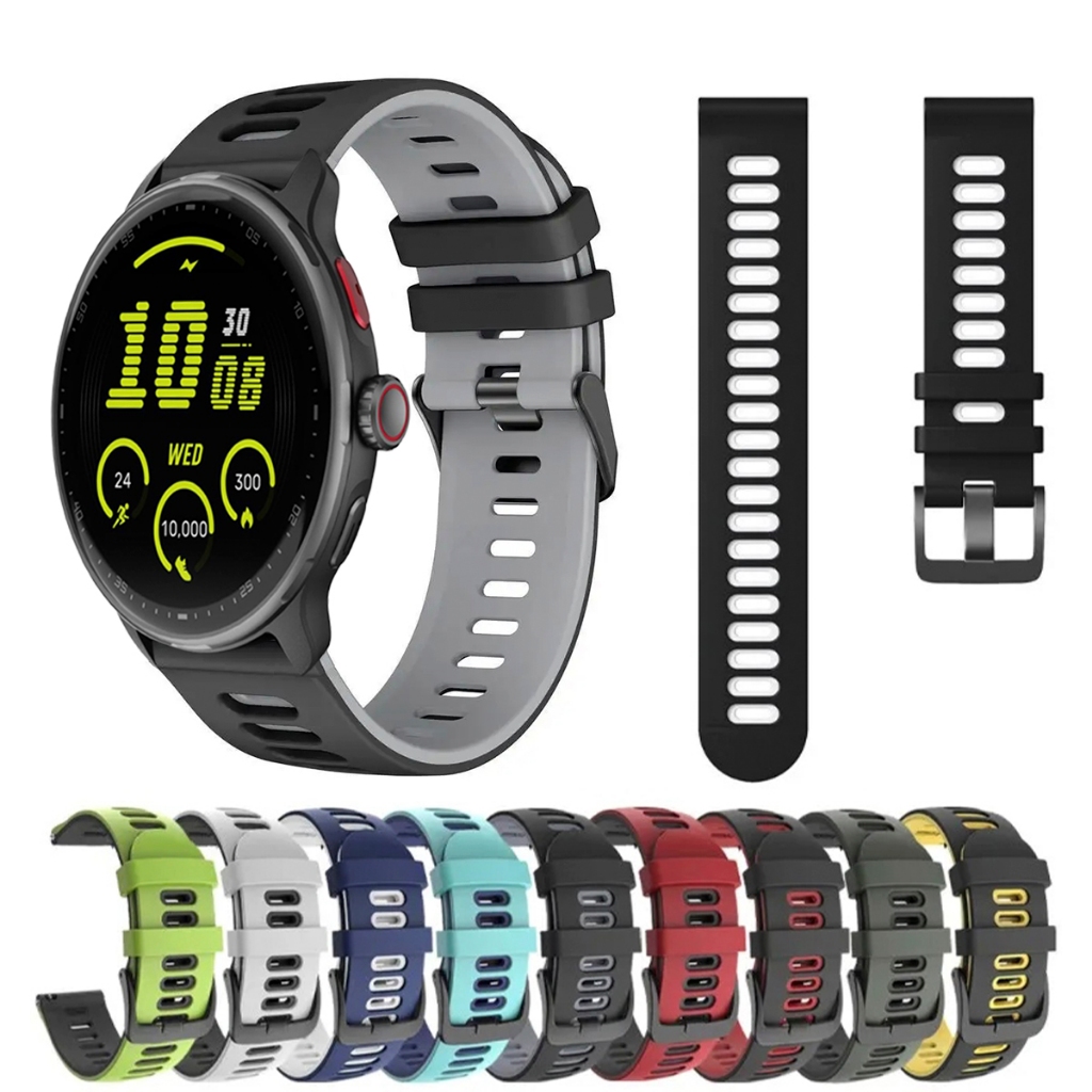 Pulseira 22mm de silicone SPORT para Smartwatch Bettdow Fb050