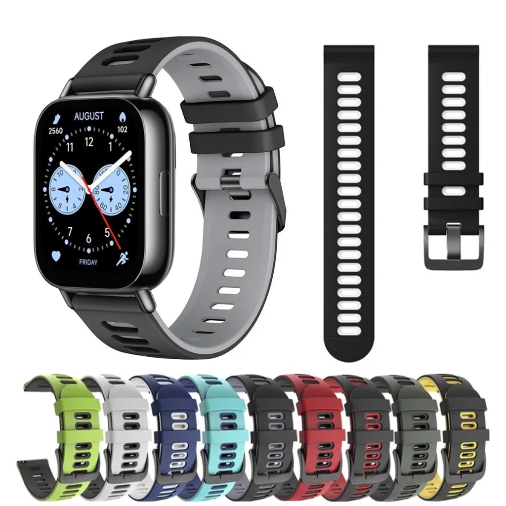 Pulseira 22mm de silicone SPORT para Smartwatch Redmi Watch 5 Lite