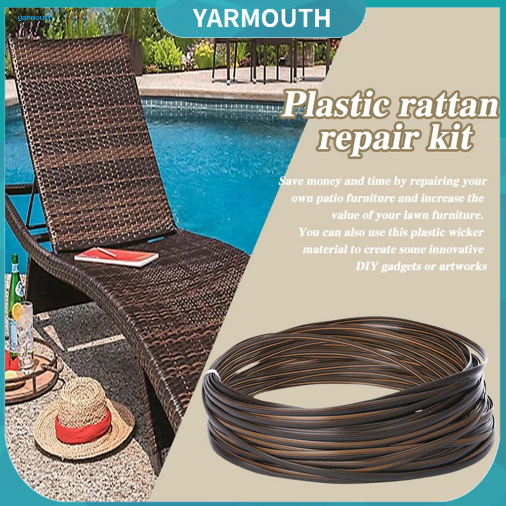 Patio Furniture Repair Plastic Rattan Kit Wicker Synthetic Fix Tool Set – High-strength Uv Resistant Waterproof Emboss
