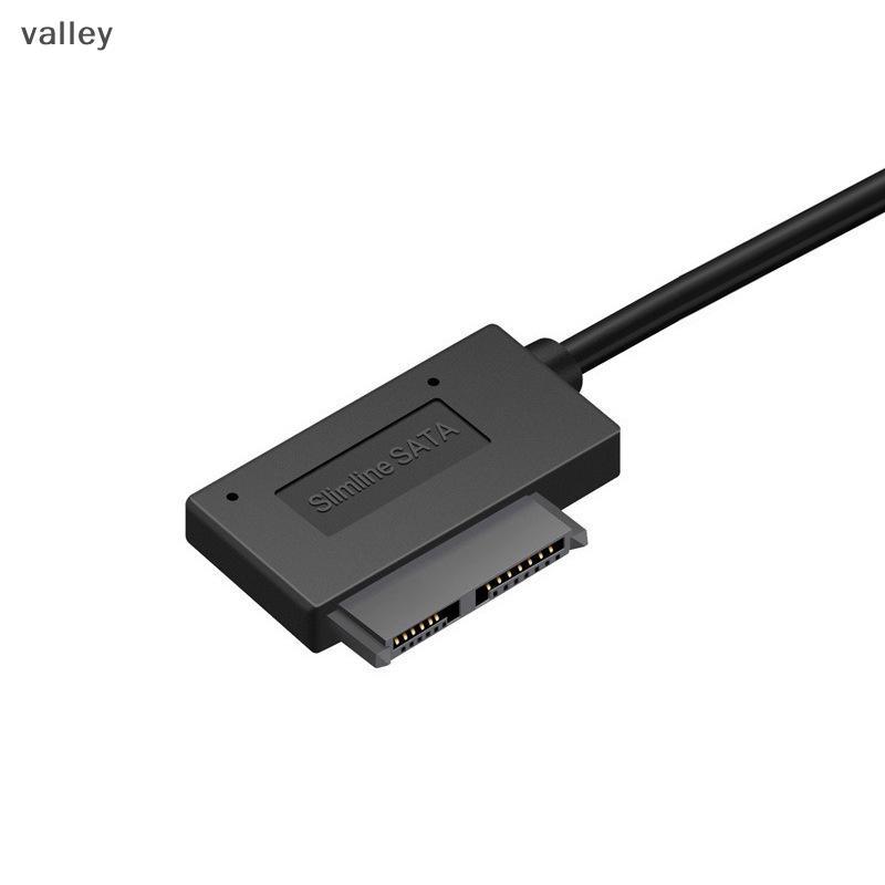 [VLY] PzzPss USB 2.0 Para Mini Sata II 7 + 6 13Pin Adaptador Conversor Cabo Laptop CD/DVD ROM Slimline Drive Converter H