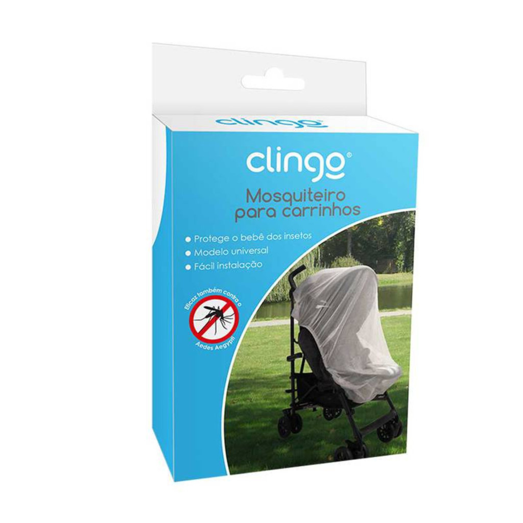 Mosquiteiro Universal Para Carrinho De Bebê Clingo