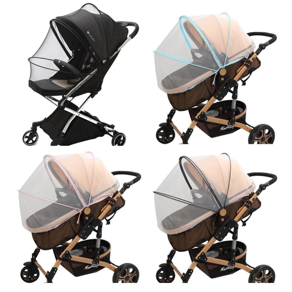 LOVETAG Zipper Tipo Rede De Berço Para Bebês Mosquiteiro Anti-Bugs Proteção Infantil Acessórios Carrinhos De Passeio F5H5