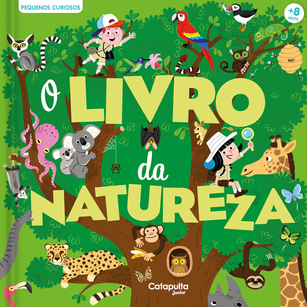 Pequenos Curiosos: O livro da natureza Livros D+MS