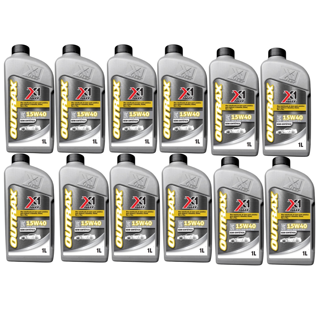 12u Óleo 15w40 S/s Picapes Utilitarios Carro Passeio Atacado