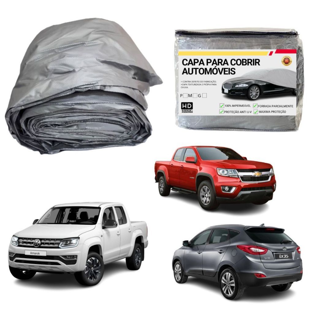 Capa Cobrir Carro Picape Pick-Up Caminhonete Nissan Frontier GG 100% impermeável