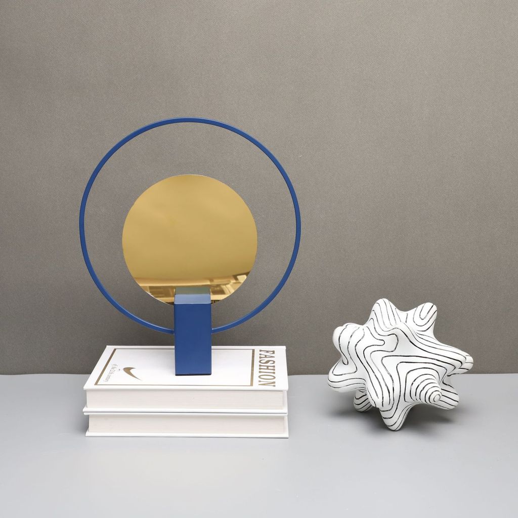EQKA New Chinese-style creative irregular resin white ornaments for model homes, sales offices, bedrooms, study rooms, a