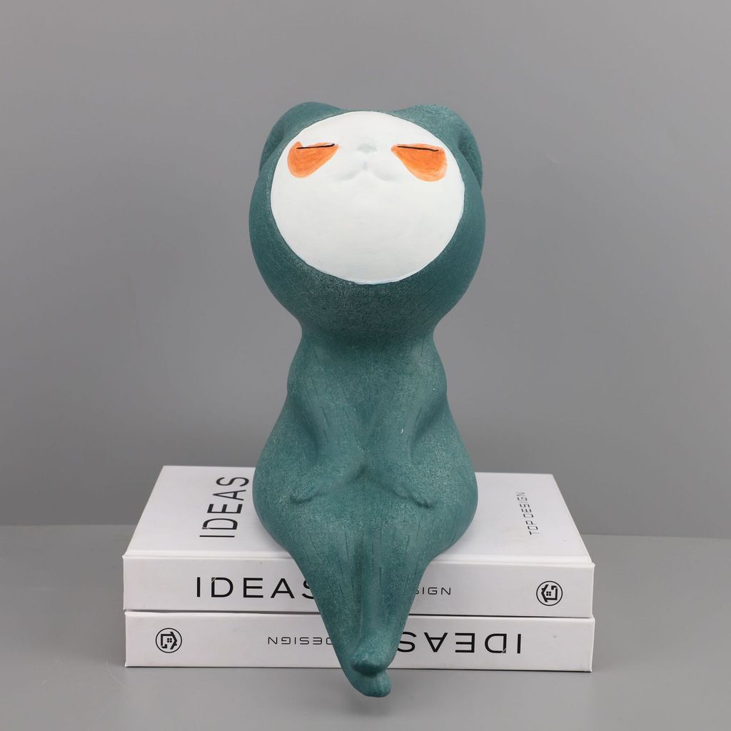 Q2O0 Modern minimalist creative cartoon sugar baby sculpture resin decoration for model homes, study rooms, and home ent