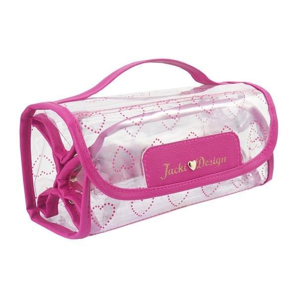 Necessaire Rocambole Transparente Jacki Design - Love Makeup Storage Bag Makeup Organizer Pouch