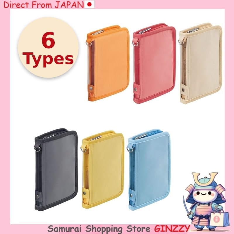 Bolsa Transparente LIHIT LAB myfa Decoration Pouch mini A3301 para Pelúcia Acrílico e Cartas Feita no Japão