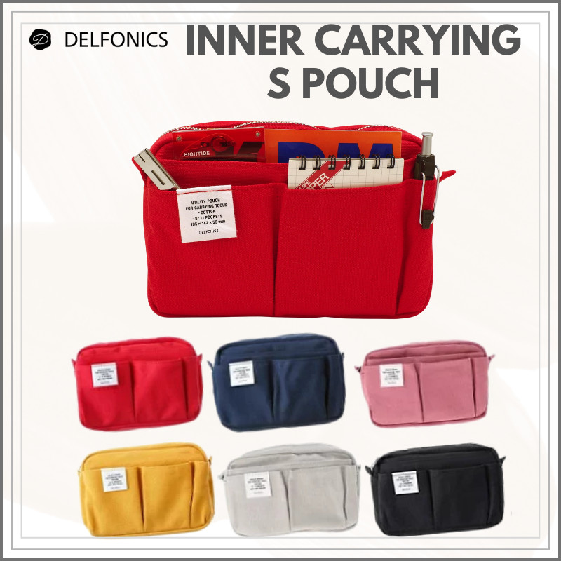 Delfonics Inner Carrying S Pouch Multi Pocket Organizer Bag