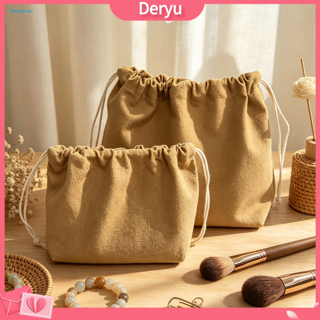 Extra Capacity Container Canvas Storage Bag Drawstring – Heavy Duty Reusable Organizer Pouch Dustproof Durable for Tra