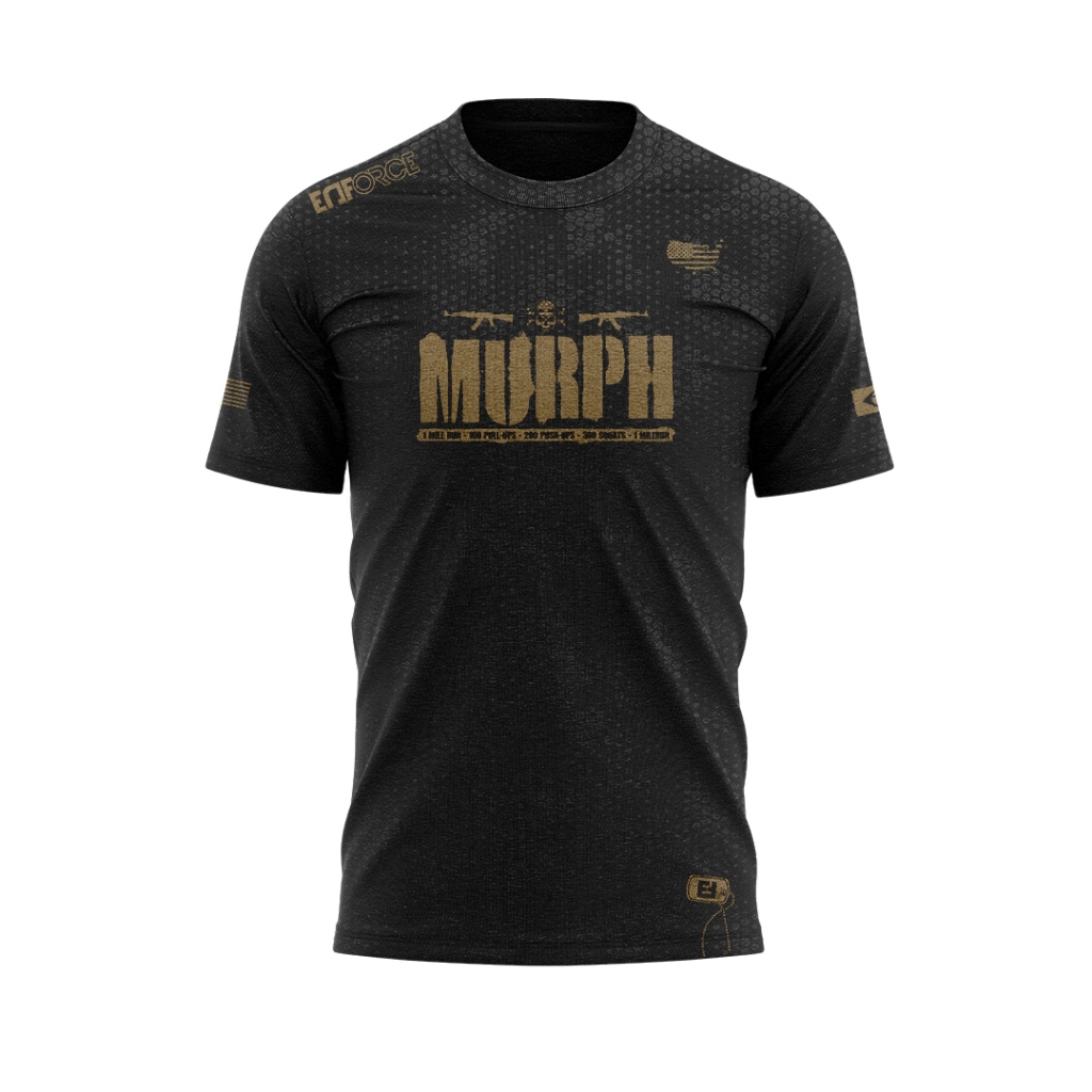 Camiseta Murph 2k26 Enforce 2026 Treino Dry Fit Crossfit Academia Musculação Dia a Dia Modelo 2