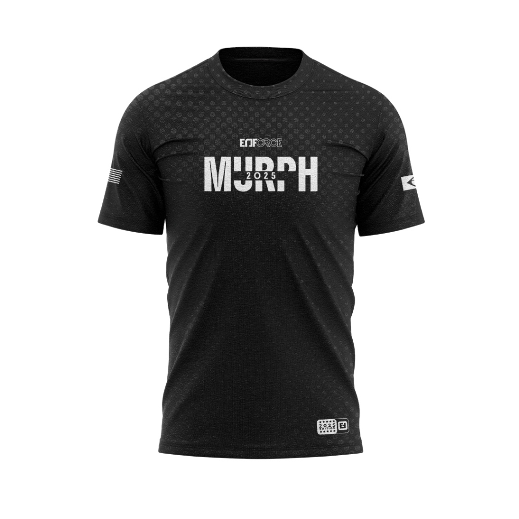 Camiseta Murph 2k25 Enforce 2025 Treino Dry Fit Crossfit Academia Musculação Dia a Dia Modelo 3
