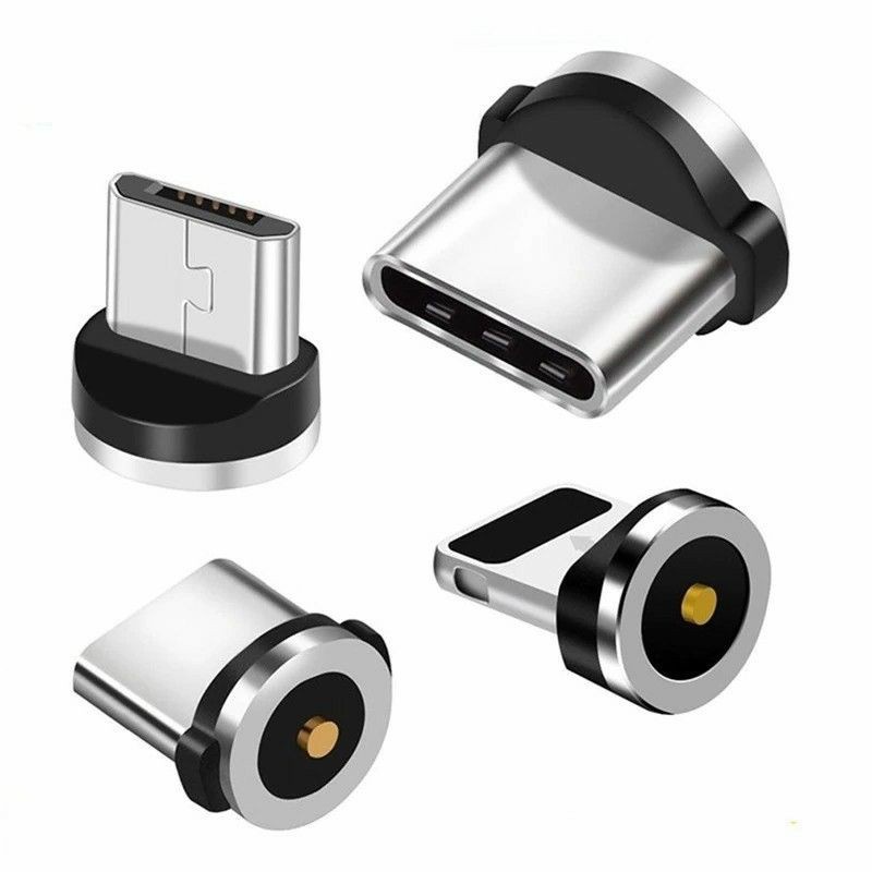 Conector Plug ponta para cabo magnético Android e IOS